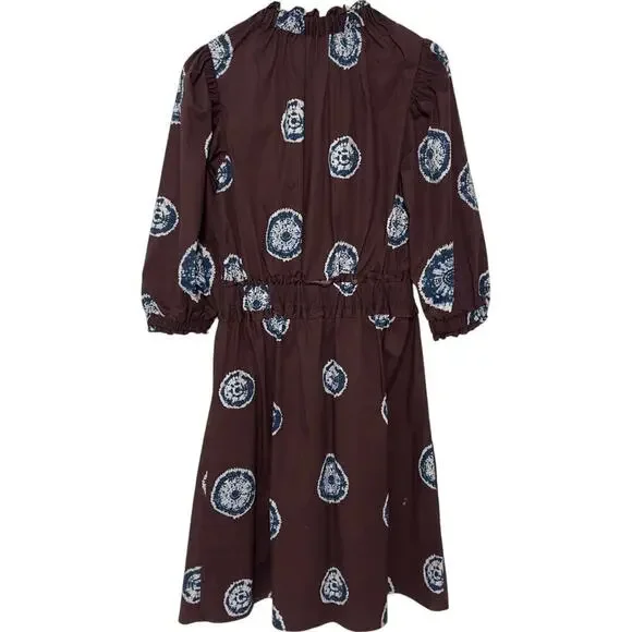 NWTs Never A Wallflower  Button Front Elastic Collar Shirt Dress (S) - Picture 6 of 15